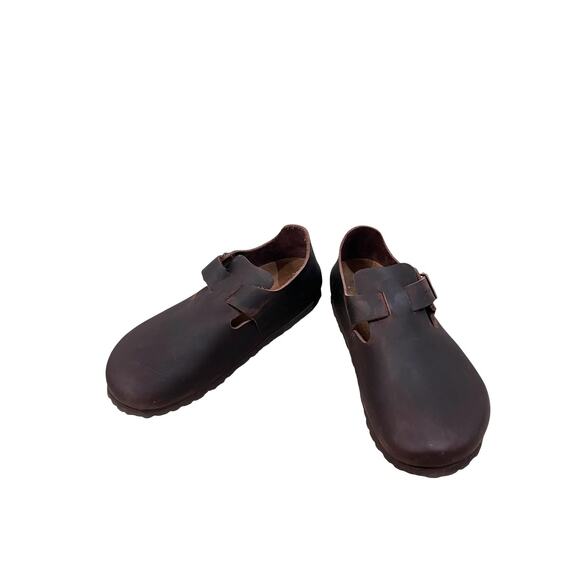 Birkenstock Oiled London Shoes Mens Size 40EU Brown Leather Slip On Comfort main image 8